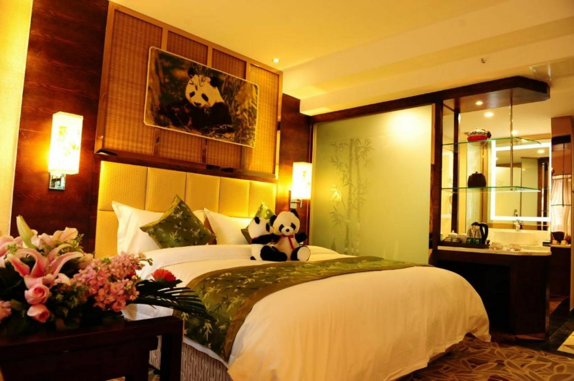 Chengdu Panda Prince Culture Hotel Exterior photo